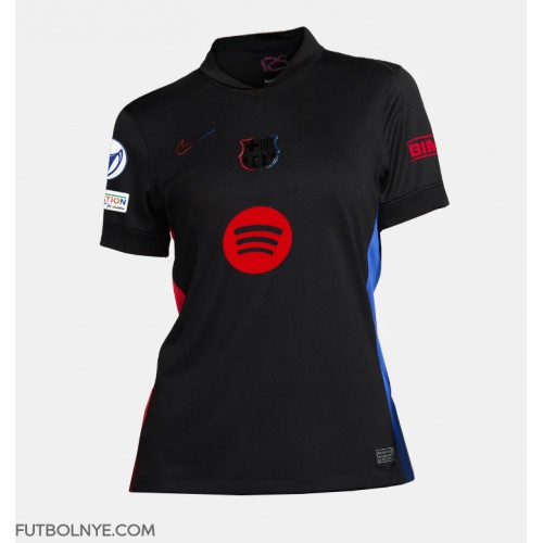 Camiseta Barcelona Visitante Equipación para mujer 2024-25 manga corta
